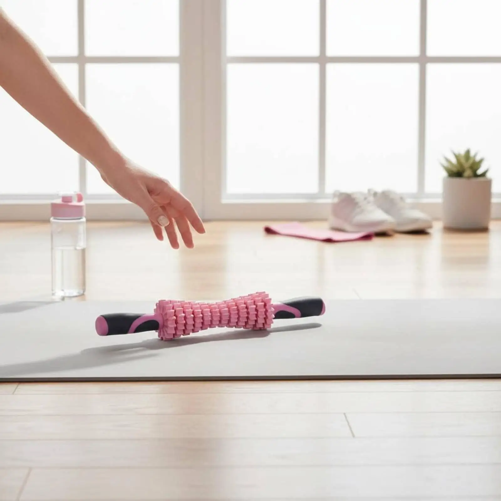 Muscle Massage Stick Post-Exercise Recovery Handheld Roller Massager Portable