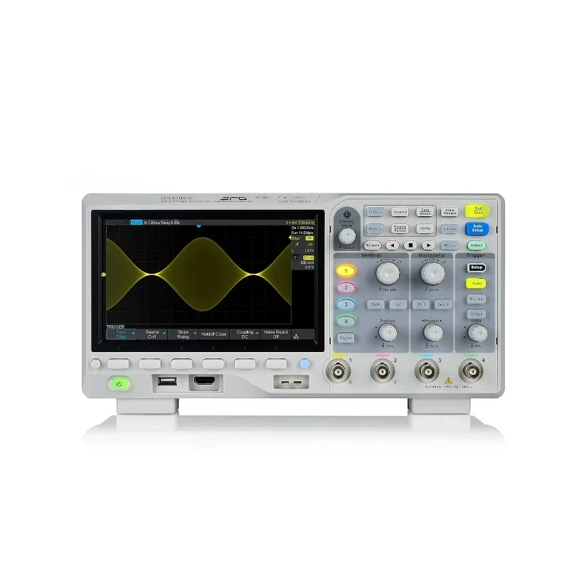Technologies SDS1104X-E 100Mhz Digital Oscilloscope 4 Channels Standard Decoder, Grey