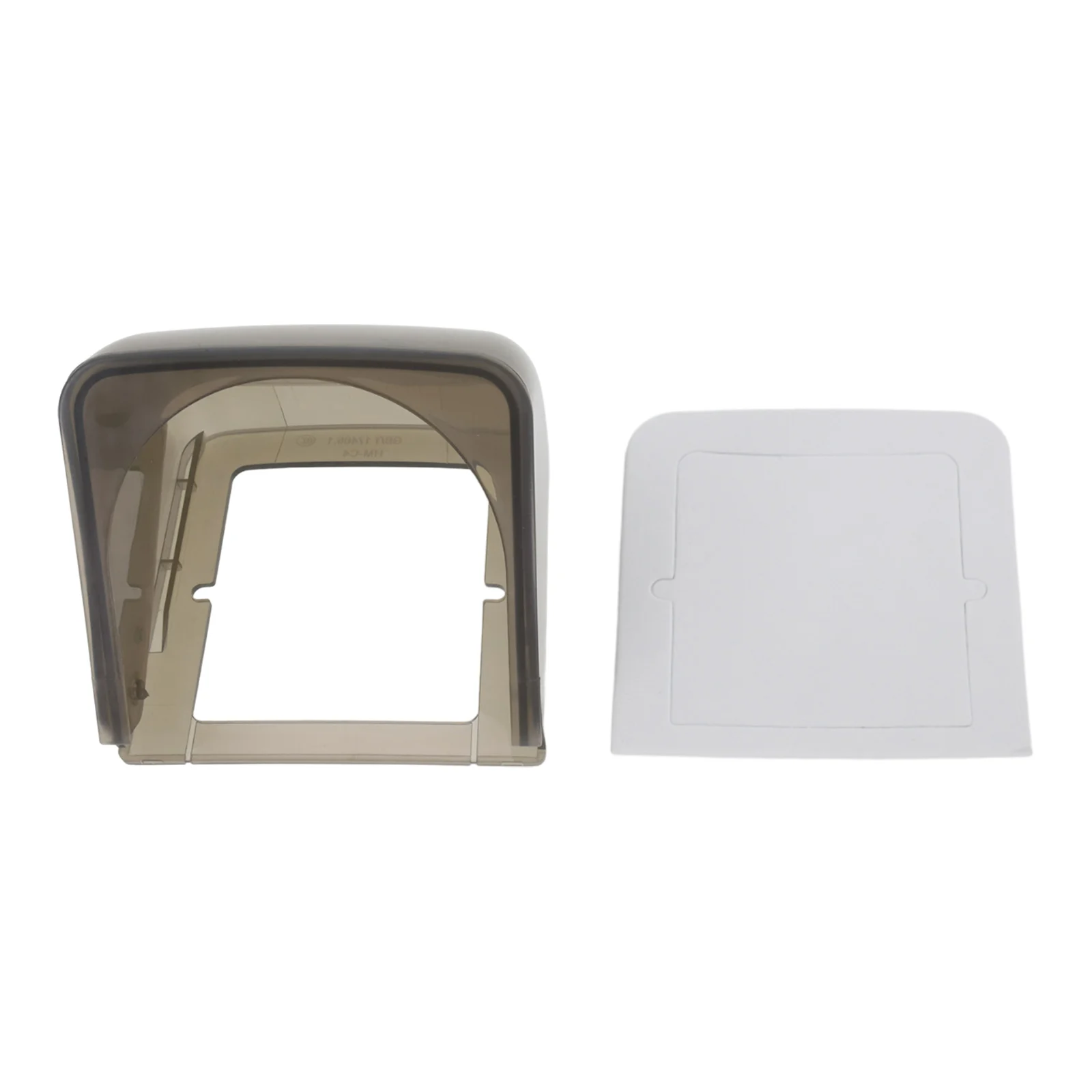 Monitor Brightness Waterproof Cover Outdoor Black Prevent Water Entering Used Outdoors Waterproof Cover Socket Waterproof Cover