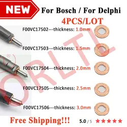 F00VC17502 F00VC17503 F00VC17504 F00VC17505 F00VC17506 Copper Washers Shims 9001-850C for BOSCH for Delphi Injector