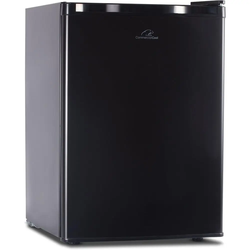 

CCR26B Compact Single Door Rerigerator and reezer, 2.6 Cu. t. Mini ridge, Black