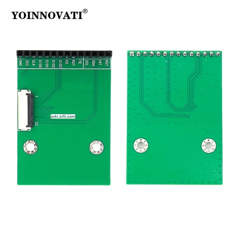 AMOLED Display Adapter Board High-Resolution Color Screen Converter, Easy Install with FFC Cable
