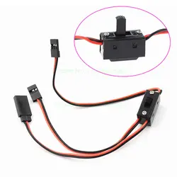 30cm RC Receiver Switch FUTABA JR Plug Servo ON/OFF Power Wire Cable Male Female for RC Toys Car Boat Helicopter Aircraft Drone