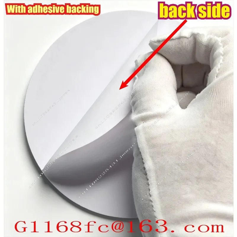 1pcs Solid Circle Silk Polishing Cloth Coated with Oxidized Polymer Replaces ATM Metallographic Precision Mirror Polishing Cloth