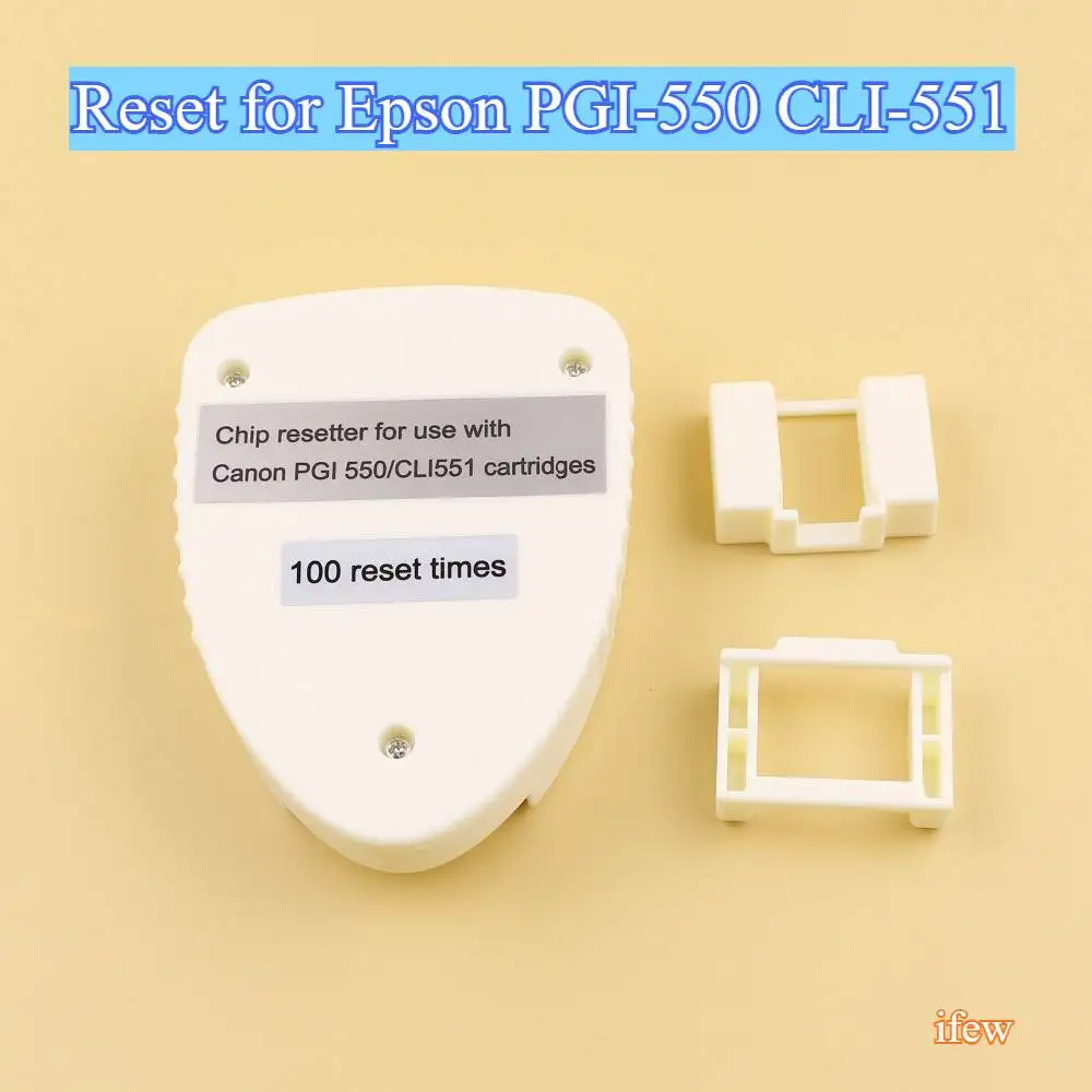 

PGI550 Chip Resetter PGI-550 CLI-551 USB Printer Reset Kit for Canon PGI 550 551 IC Resetter Tool for Canon MG5450 MG6350 IP7250