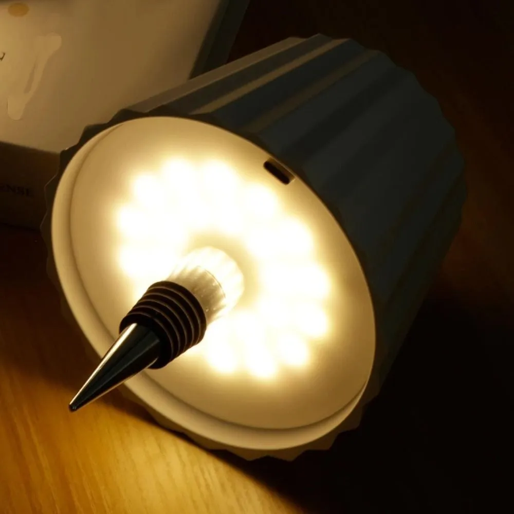 

Reading Wireless Bottle Table Lamp Liquor Bottles RGB Breathing Light Mode Wireless Bottle Light Type-c Interface