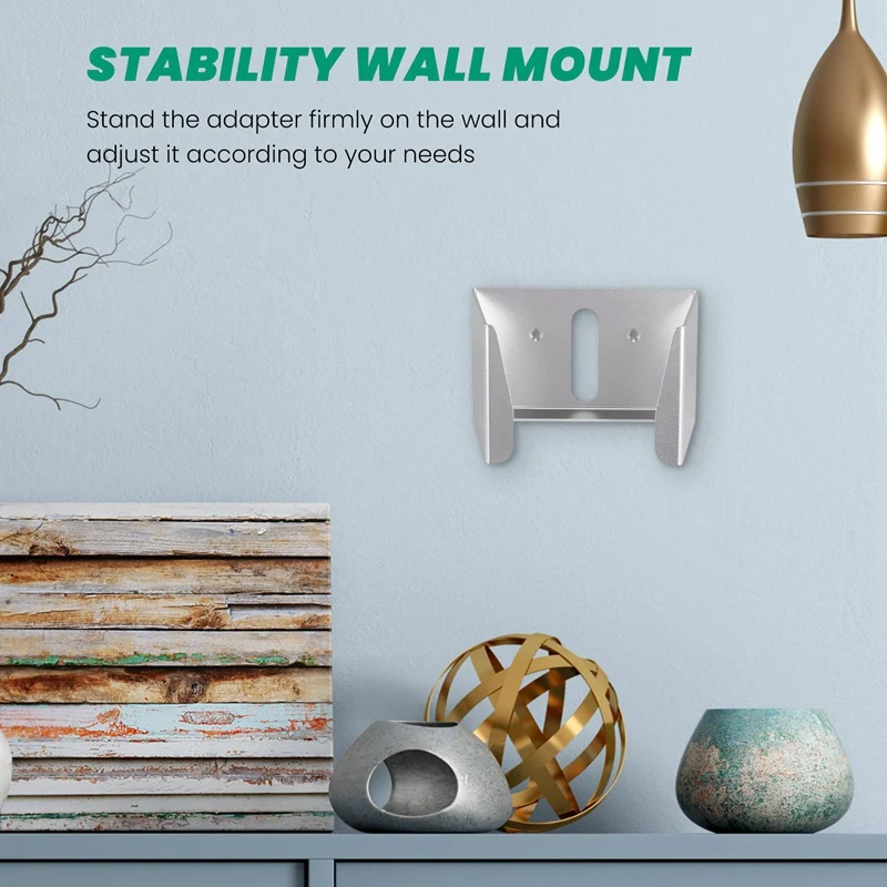 Para starlink gen2 suporte de parede de energia adaptador ethernet suportes de montagem estabilidade montagem na parede-abju