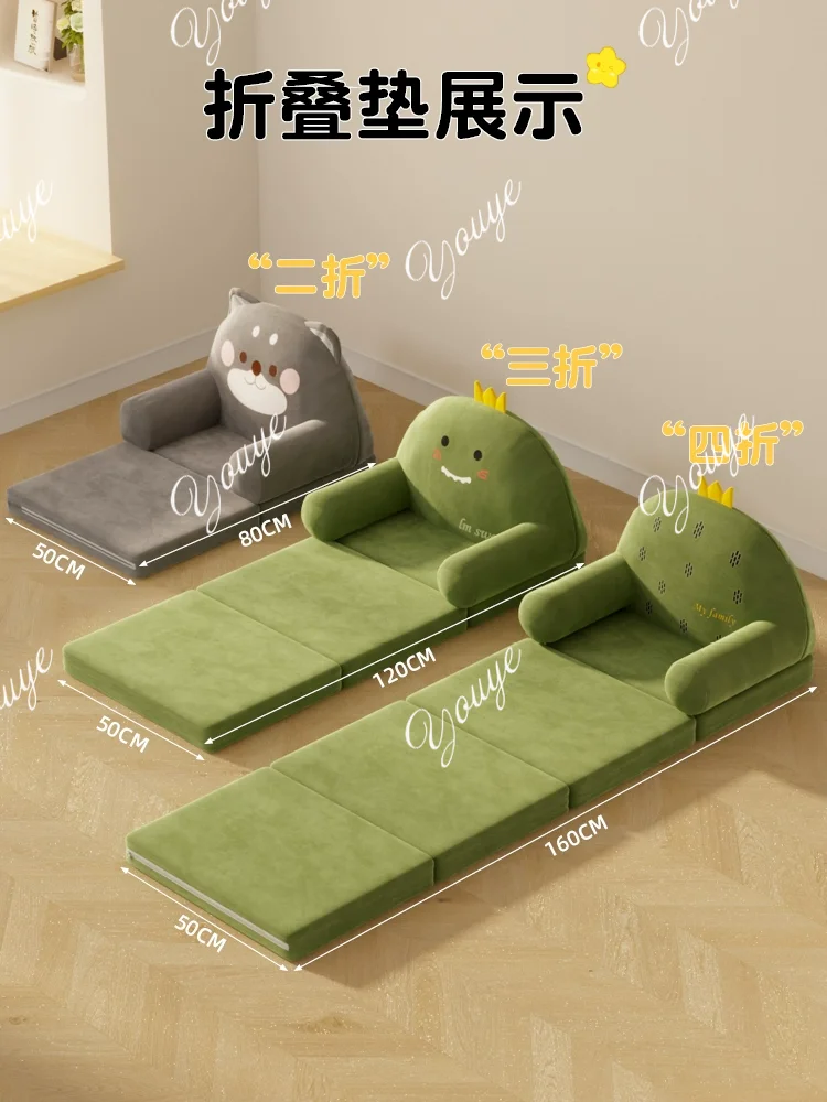 Bay window sofa cushion lazy sofa sleepable reclining bedroom small sofa balcony recliner single backrest
