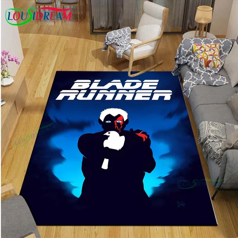 

Famous Film B-Blade Runner Printed Carpets Living Room Bar Area Rug Bedroom Mats Yoga Mat Large Coffee Tables