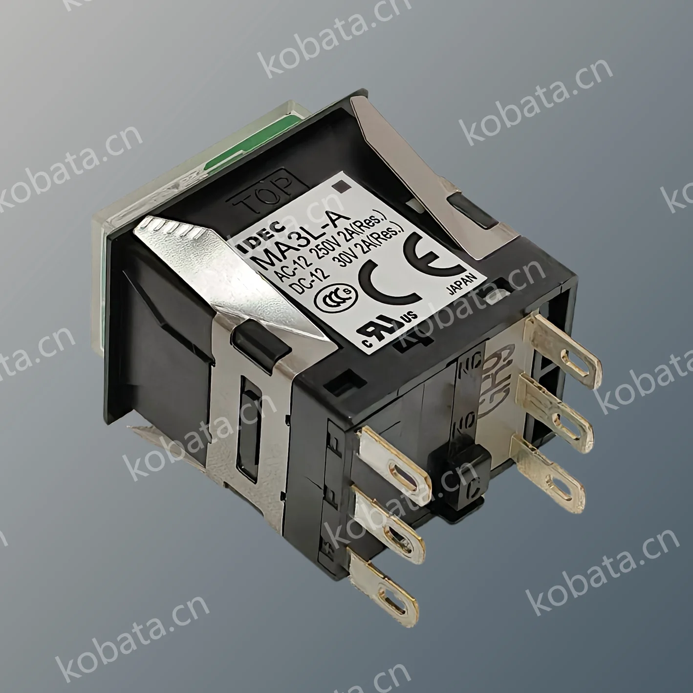 MA3L-A Self-Locking Button with Light Two-Color Pushbutton Switch replaces PS5G-DS 16*22mm hole