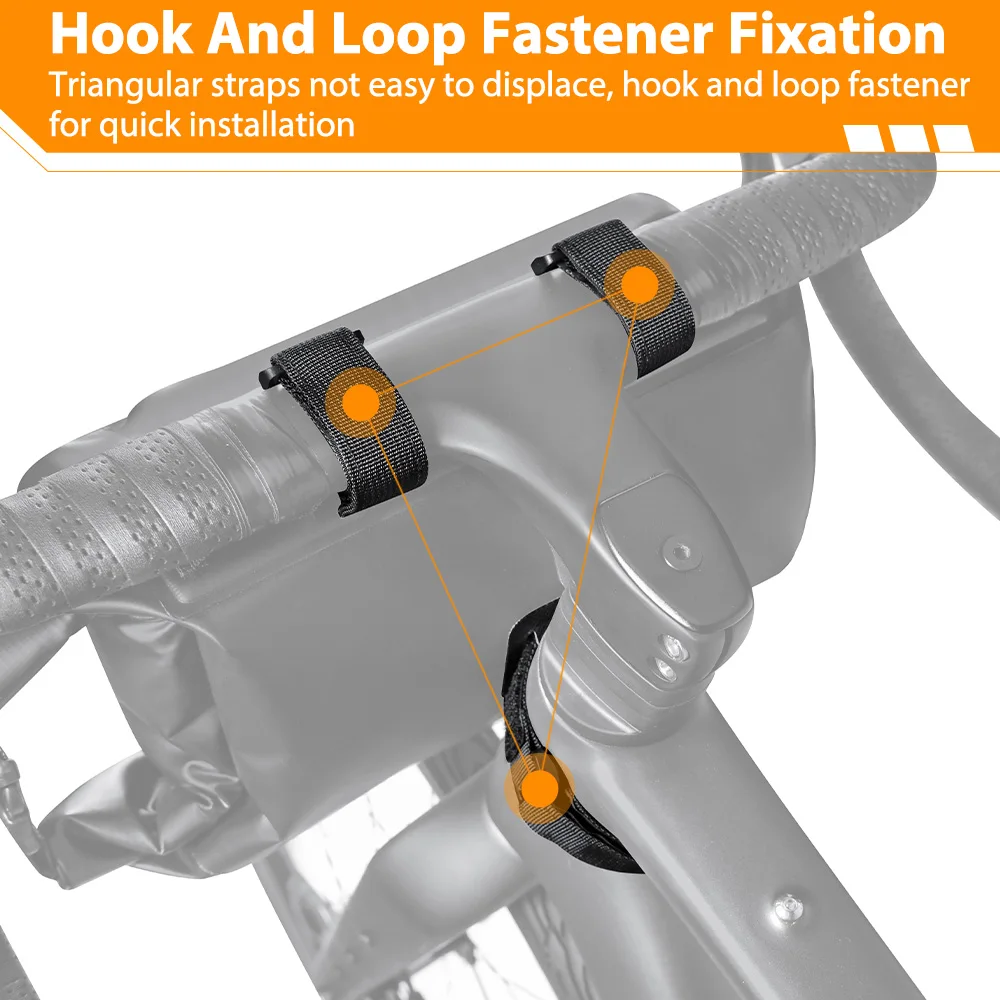 NEWBOLER NEUE 7L Fahrrad Vorne Rohr Tasche Wasserdichte Fahrrad Lenker Korb Pack Radfahren Front Rahmen Pannier Fahrrad Zubehör – Detail 9