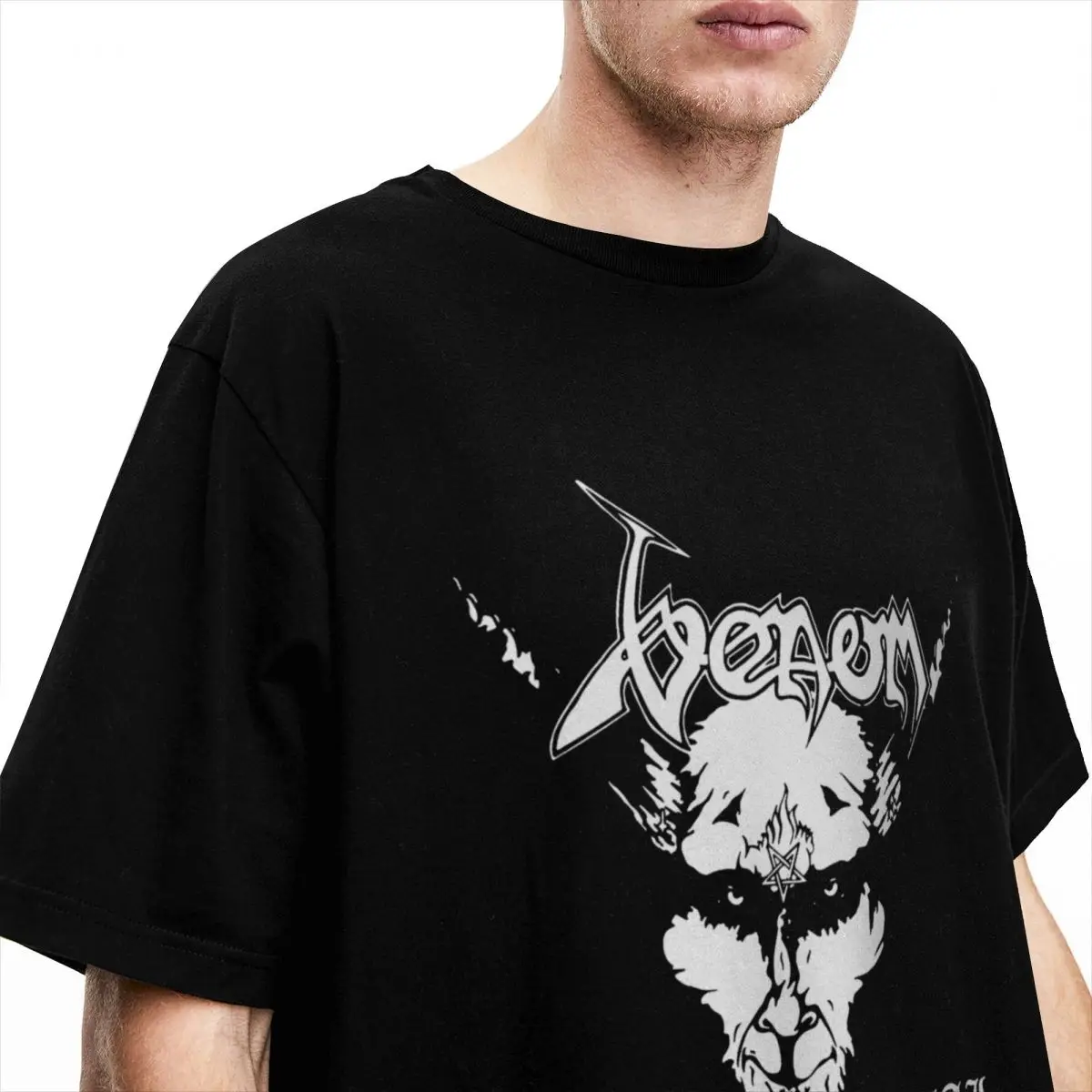 Venom Black Metal Apparel Shirt for Men Women Funny 100% Cotton Unique Cloth