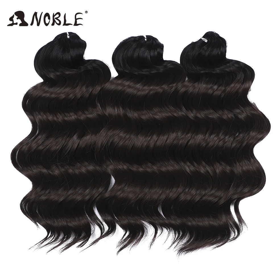 Noble Hair Twist Crochet Lockiges Haar 16“ Regenbogenfarben Tiefe Welle Flechthaar Ombre Blond Wasserwellen Flechthaarverlängerungen – Detail 24