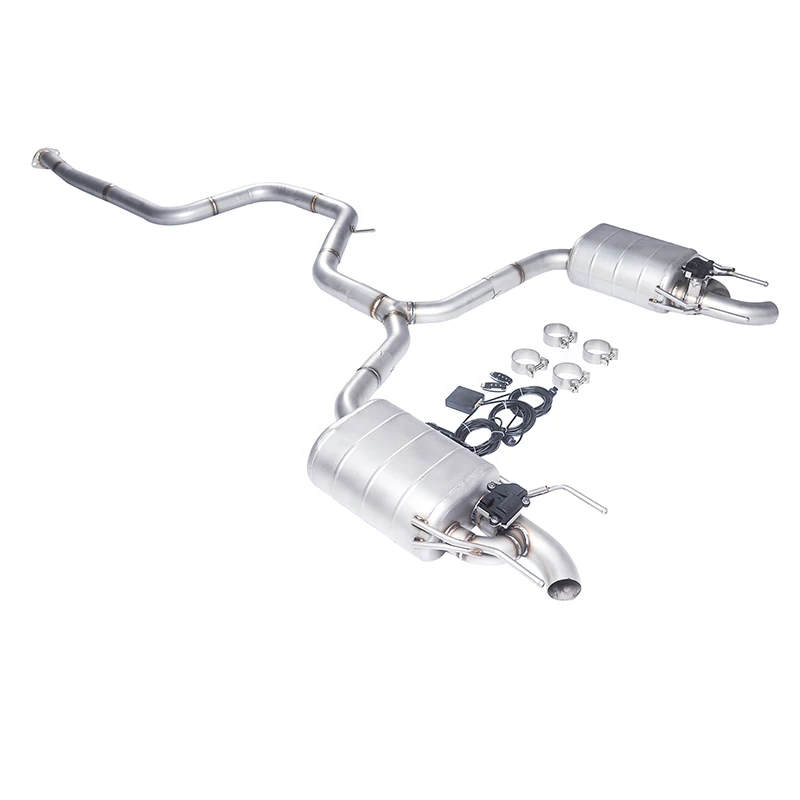 [Custom product] 2013-2019 Cadillac XTS Platinum version 3.6L 2.0T stainless steel exhaust pipe system with valve original car