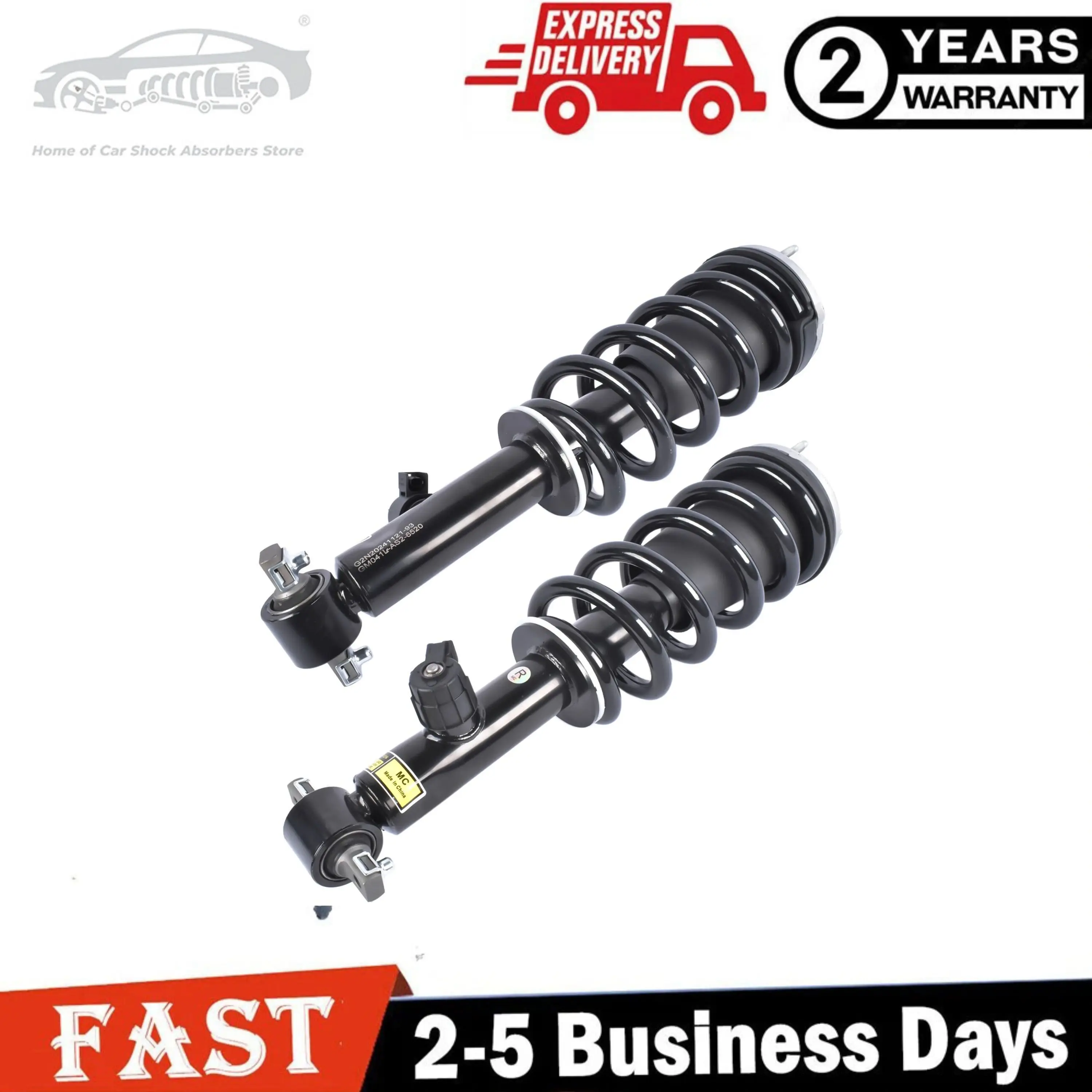 

Pair Front Left and Right Shock Struts Assys For Chevy Silverado GMC Sierra 1500 2019-2024 ​84518757 ​84594883 84519548 8451879