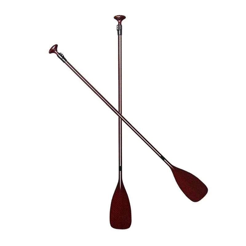 Red Carbon Fiber Paddle for Stand Up Paddle Board Surfing Water Sports Ocean Accessories