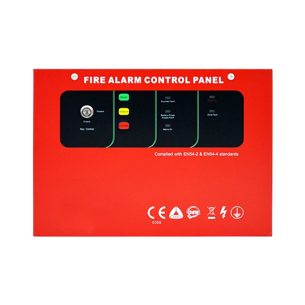 Approved 1 to 32 zone conventional fire alarm control panel for distribution factory price