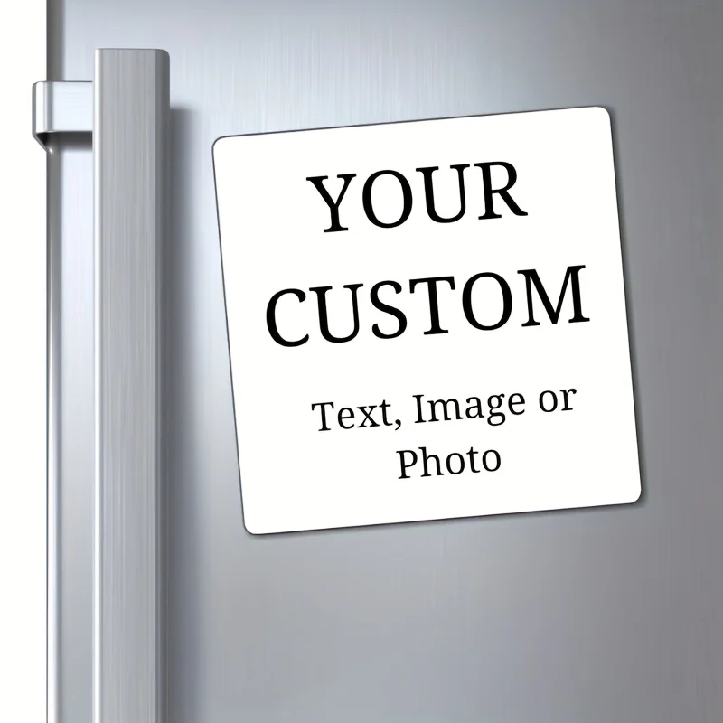 Custom Photo Magnets Personalized Fridge Stickers, Custom Family Photo Gifts for Wedding, Anniversary, Graduation, Christmas