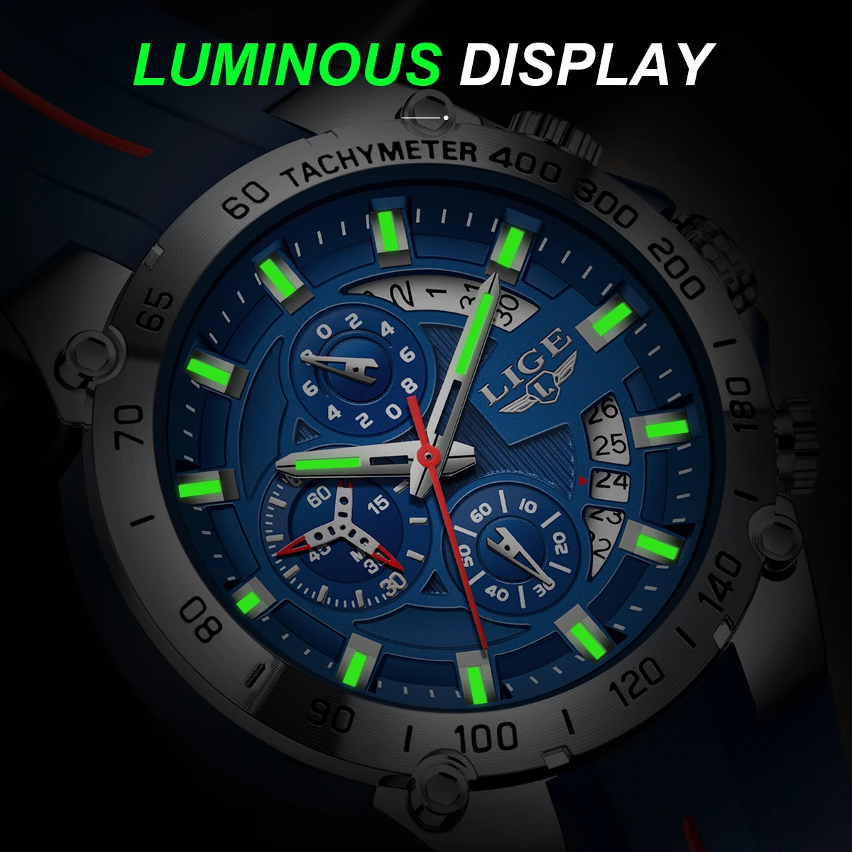 LIGE 2026 Brand Watch Men Sili - đánh giá và giá Smartwatch Army Watches For Men