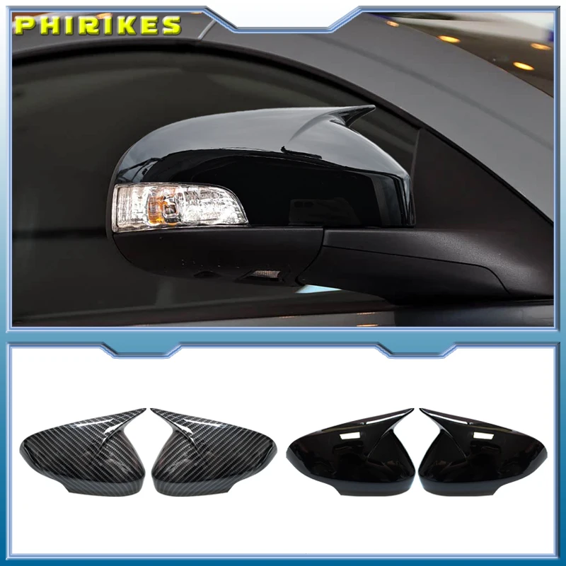 

For Volvo C30 C70 S40 S60 V40 V50 V70 2008- 2010 M style Rearview Mirror Cover Cap Real Carbon Fiber