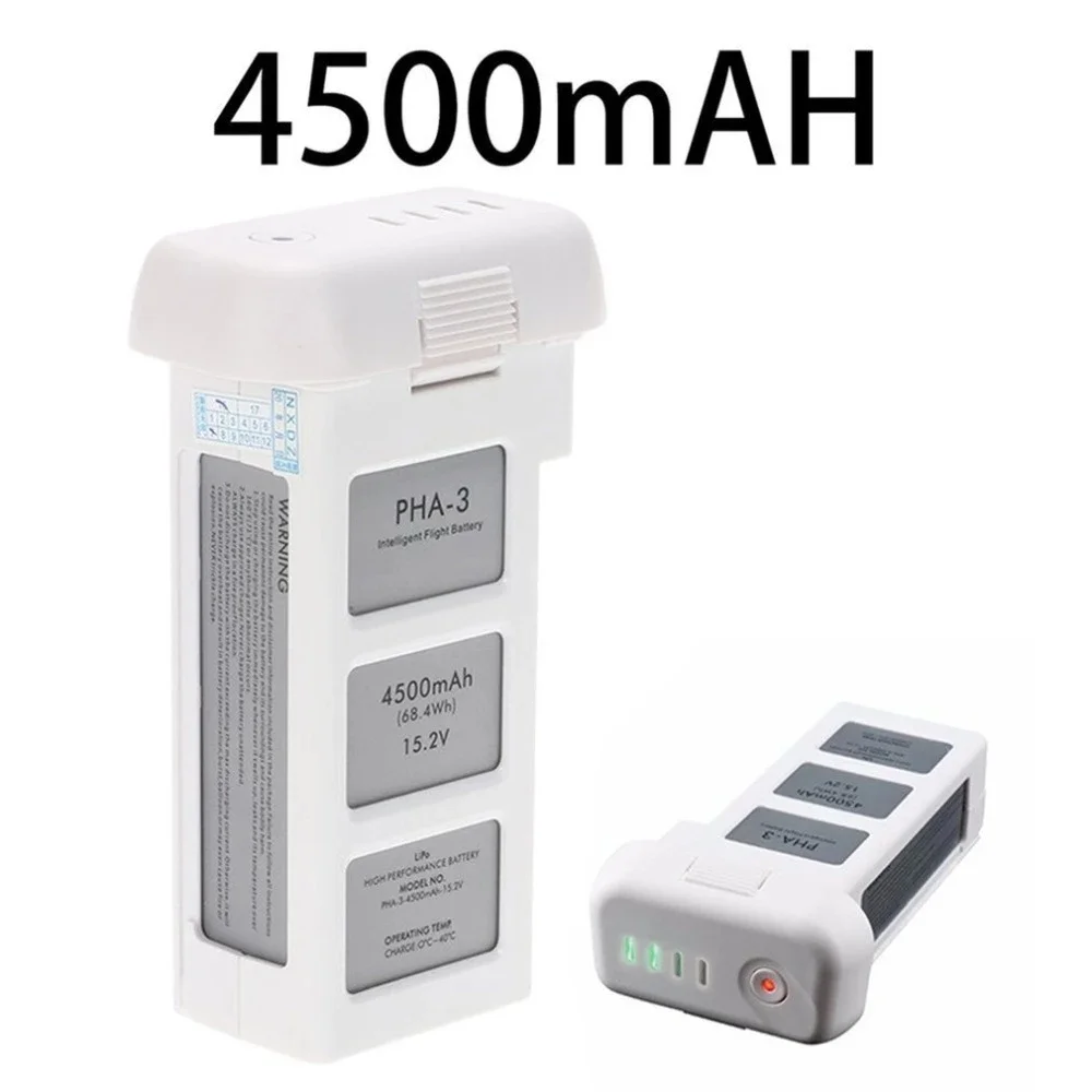 Drone Battery for DJI phantom 3 Professional/3/Standard/Advanced 15.2V 4500mAh LiPo 4S Intelligent Battery up to 23 minutes