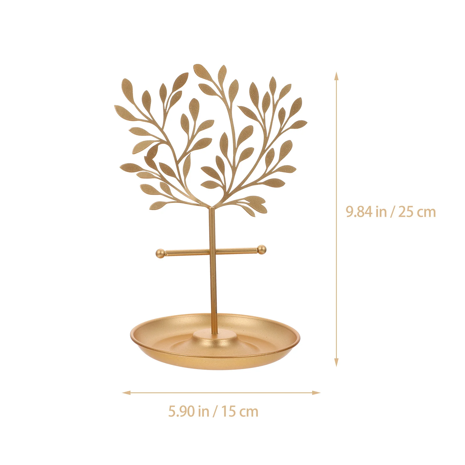 Metal Jewelry Display Stand Sturdy Necklace Organizer Earring Display Rack Jewelry Organizer Decorative Rack Earring Stand