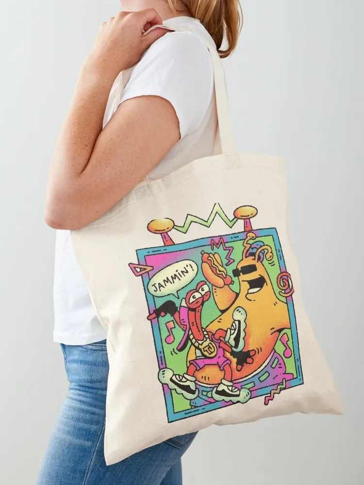 ToeJam & Earl Classic T-Shirt.png Tote Bag bags woman 2025 reusable shopping bag Cloth bag canvas tote