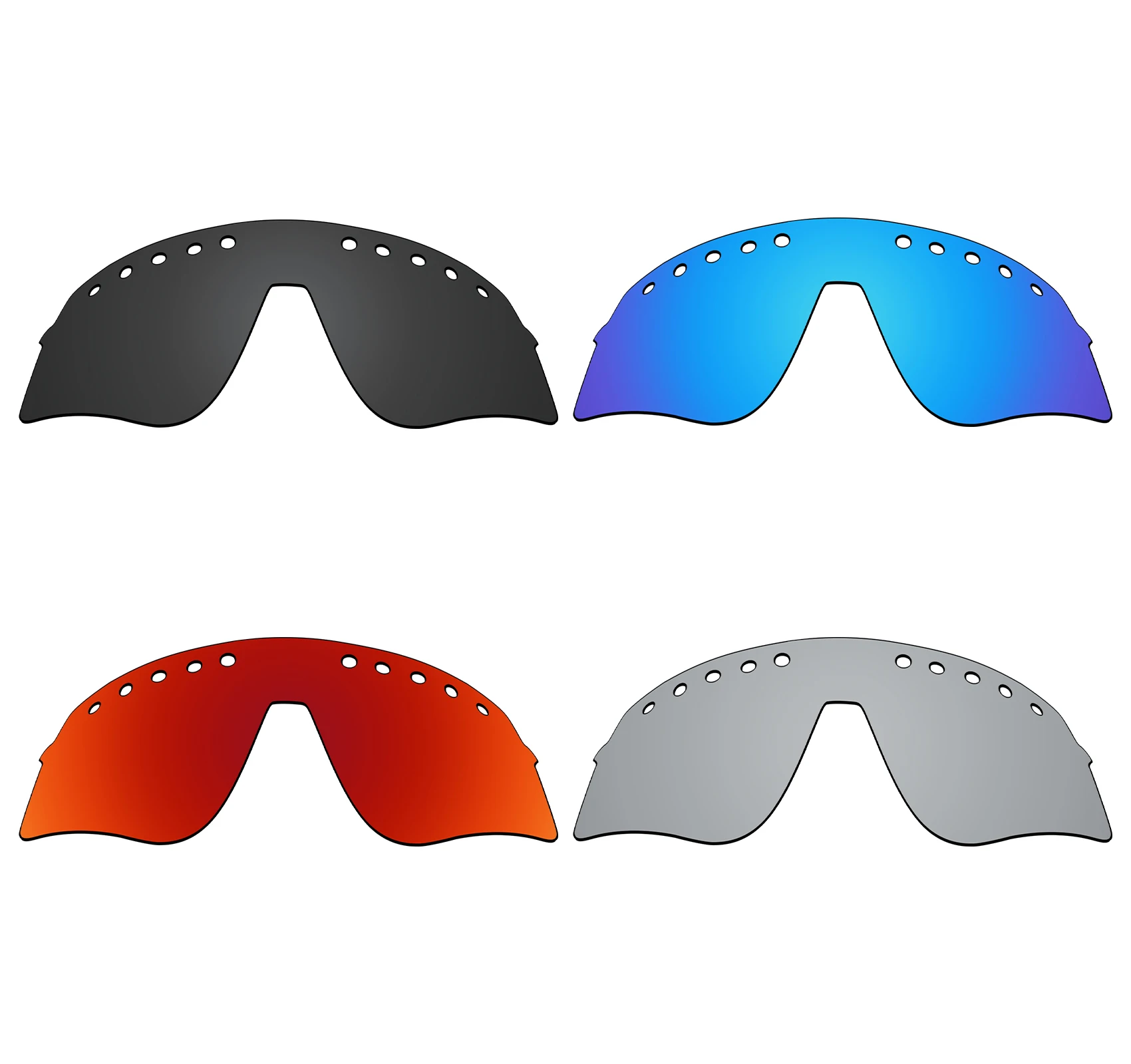 OOWLIT Polarized Lenses Replacements For Oakley Sutro Lite Sweep Vented OO9465 Sunglasses