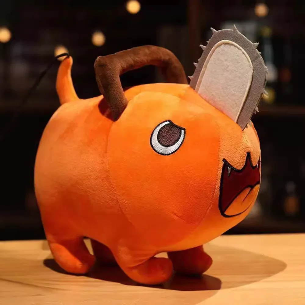 かわいいポチタぬいぐるみかわいいチェーンソーマンソフトぬいぐるみアニメフィギュア枕クッション子供のためのクリスマスギフトコレクション