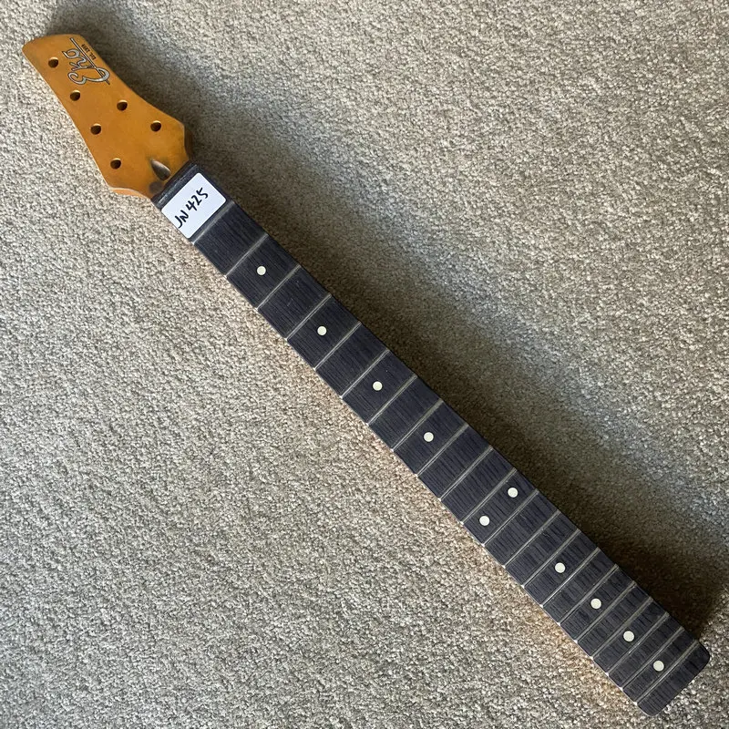 JN425 Vintages Color Relic EKO Genuine 6 String Electric Guitar Neck 21 Frets Maple+Rosewood DIY Replace USE