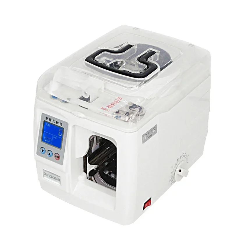 Automatic banknote binding machine, multi-functional banknote binding machine, portable small banknote binding machine