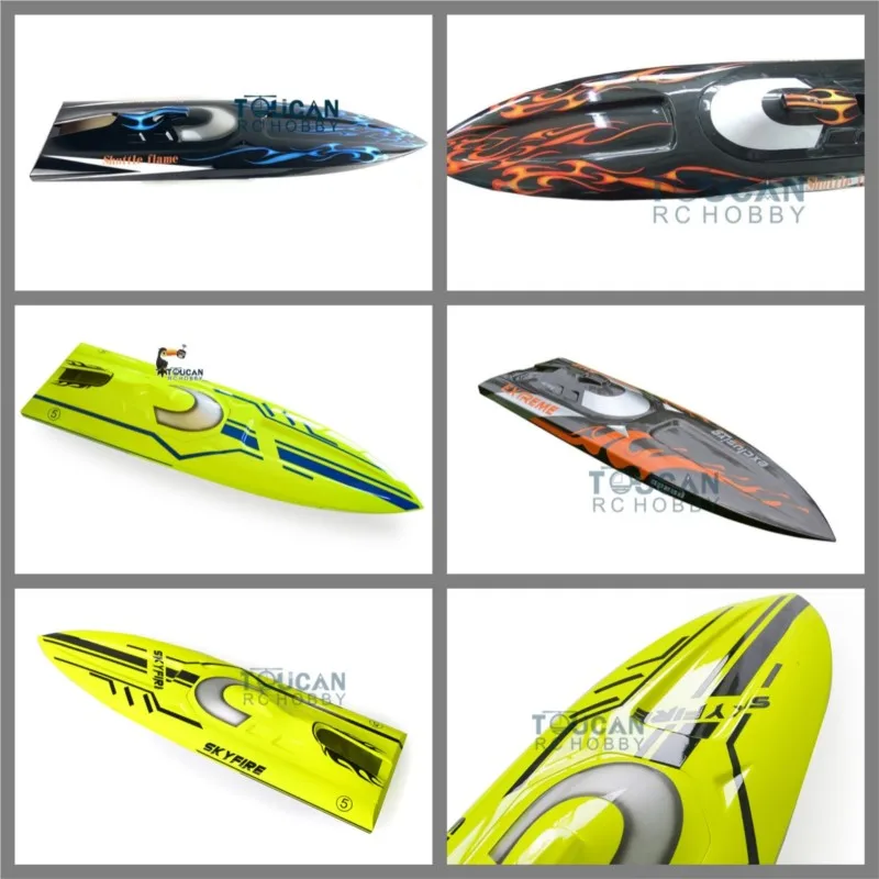 RC Boat Hull KIT Pre-painted for G30D 30CC Gaso-line Remote Control Racing Boats Model Spare Parts Only for Advanced Players