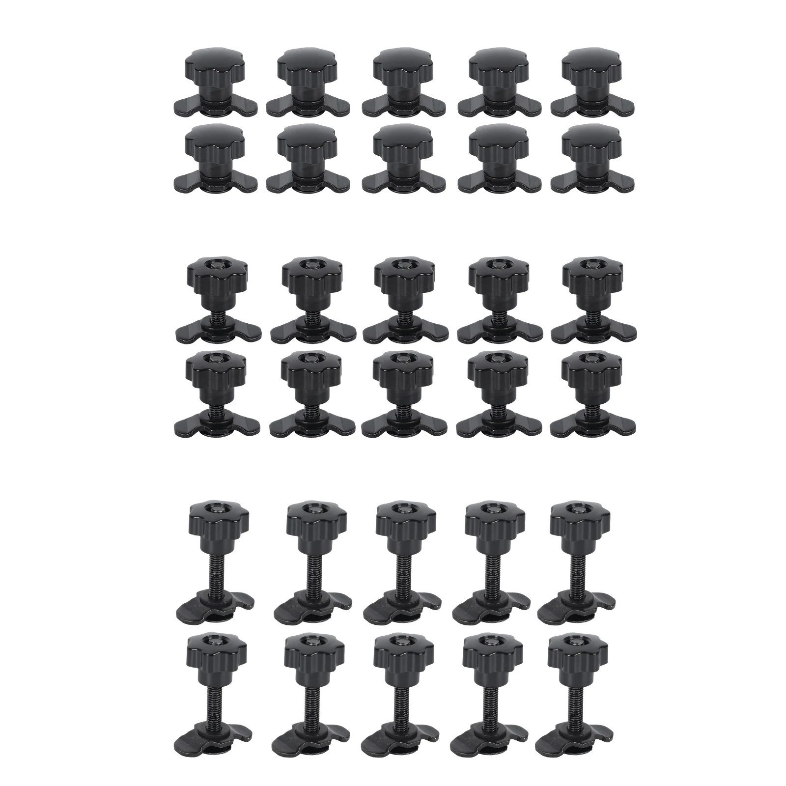 M8 Threaded Stud Nut Fitting For L Track Rails 20mm 40mm 60mm Double Lug Tie Down Studs For Truck Bed Utility Trailer