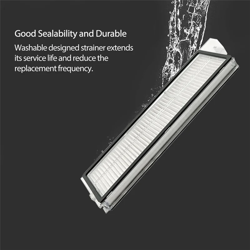 A94E-10 قطعة استبدال فلتر ل Roborock S8 Maxv Ultra/G20S/S8pro Maxv روبوت فراغ أجزاء الملحقات مرشحات قابل للغسل