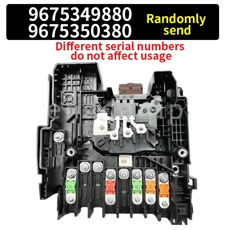 9675349880 for Peugeot 308 308S 308 (t9) 408 Citroen C4Picasso second generation battery manager Protection and management units