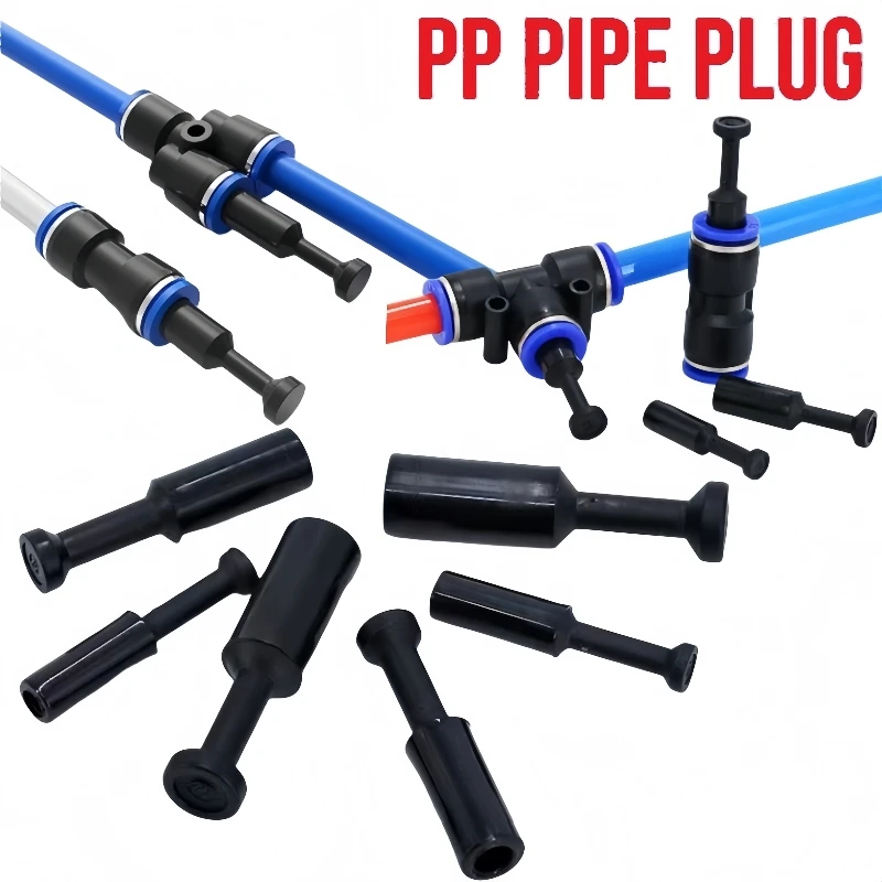 ملحقات هوائية الأنابيب موصل سريع البلاستيك دليل صمام HVFF المبيعات المباشرة PM صمام الخانق PA الأنابيب التوصيل PP4 6 8 10 12 مللي متر #6