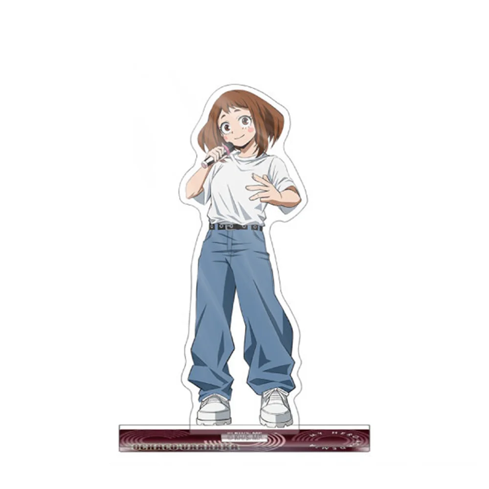 Support en acrylique pour Fans de dessin animé My Hero Academia, modèle de figurine, support de plaque de Cosplay, décoration de bureau de noël, cadeau