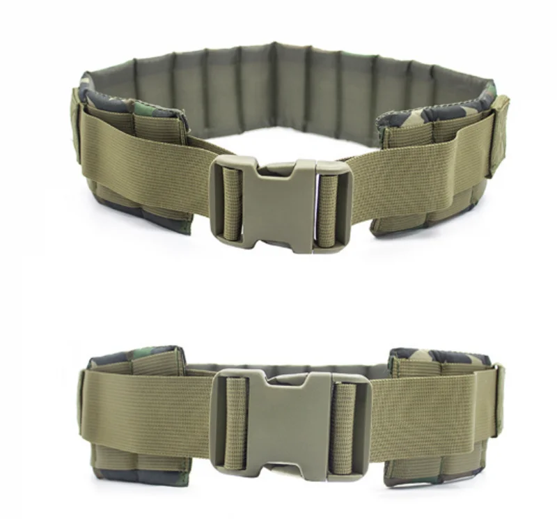 

SOETAC Men Belt Outdoor Hunting Tactical Strap Quick Release Multi Function Nylon Molle Waist Belts Girdle