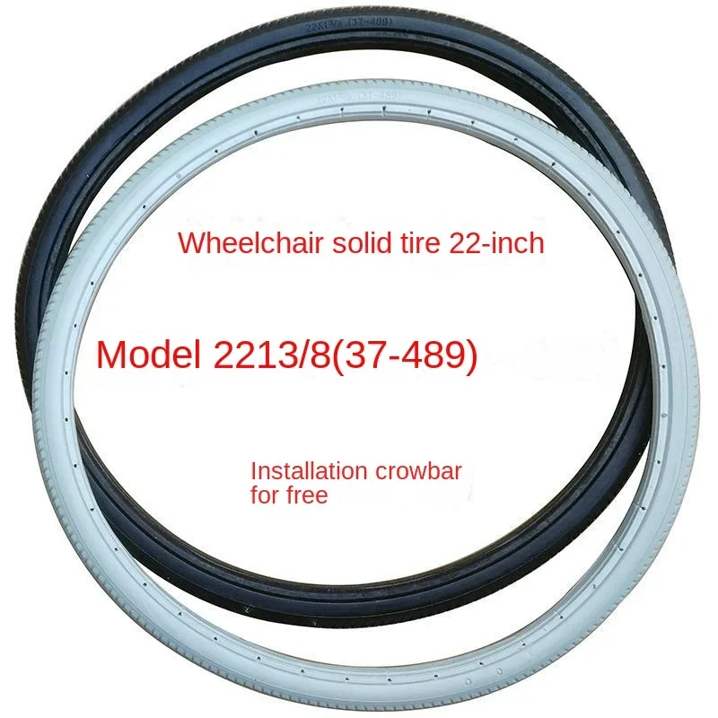 20 22 24 Inch 22X1 3/8 20X1 3/8 24X1 3/8 Inflatable-Free Tire Solid Tire Manual Wheelchair Rear Wheel