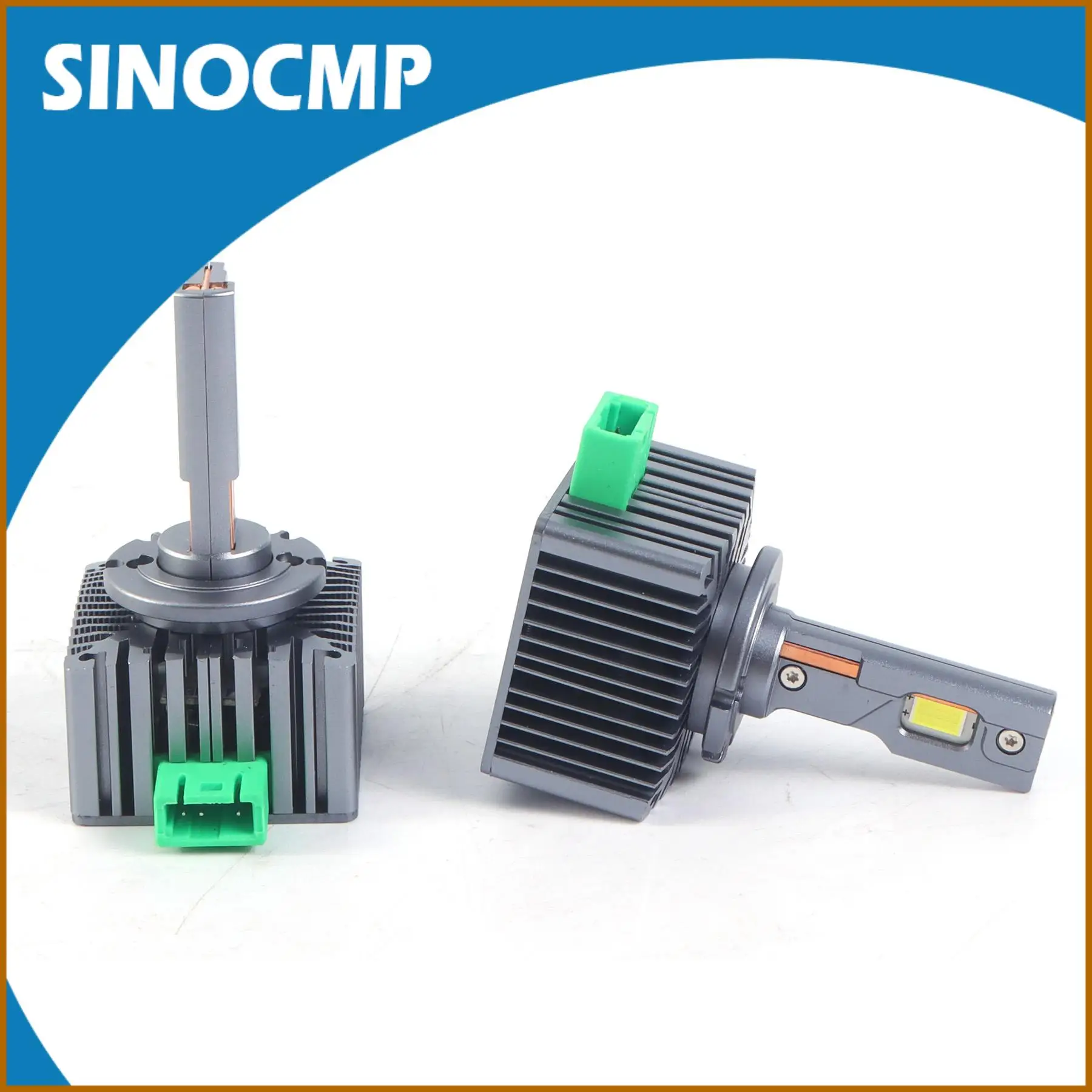 

2pcs/set F6S D Series Double Copper LED Headlights F6S D3S For Car , Auto Lights Replacement Parts