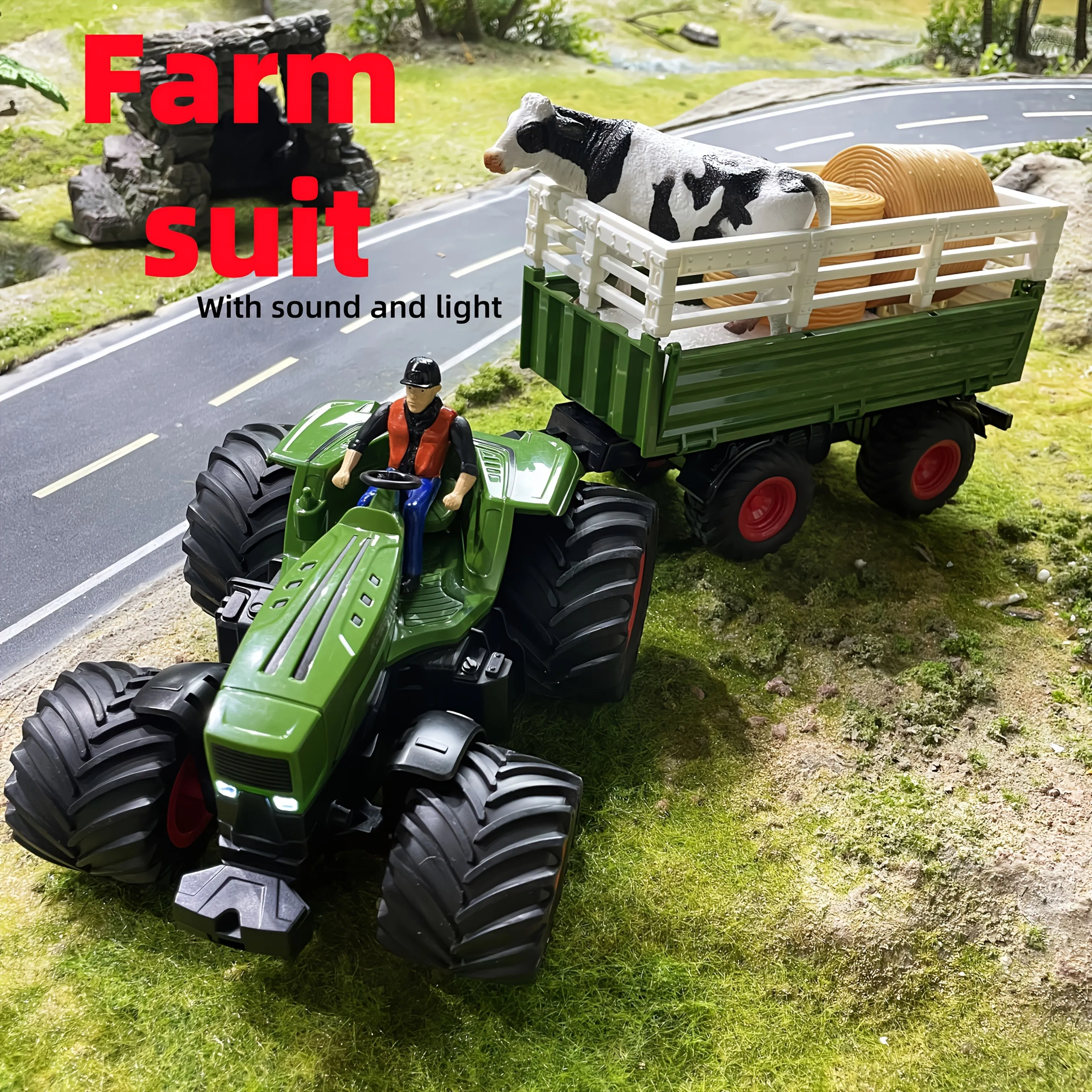 Toy Farm Set With L…