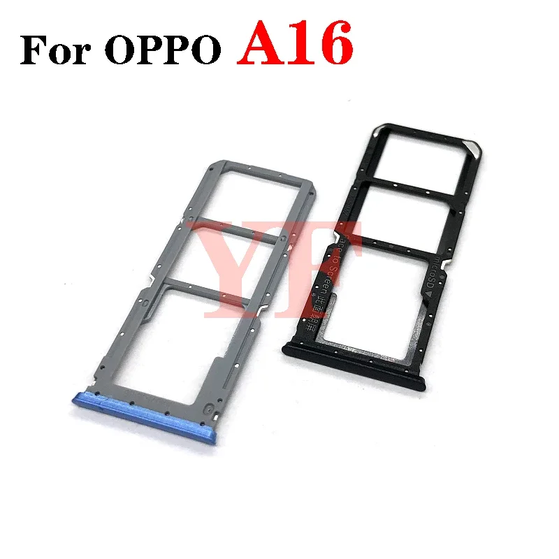 For OPPO A17 A17K A15 A15S A16 A16S A54S A12 A3 F7 A3S 2018 A54 A31 A35 A37 Sim Card Slot Tray Holder Sim Card Repair Parts