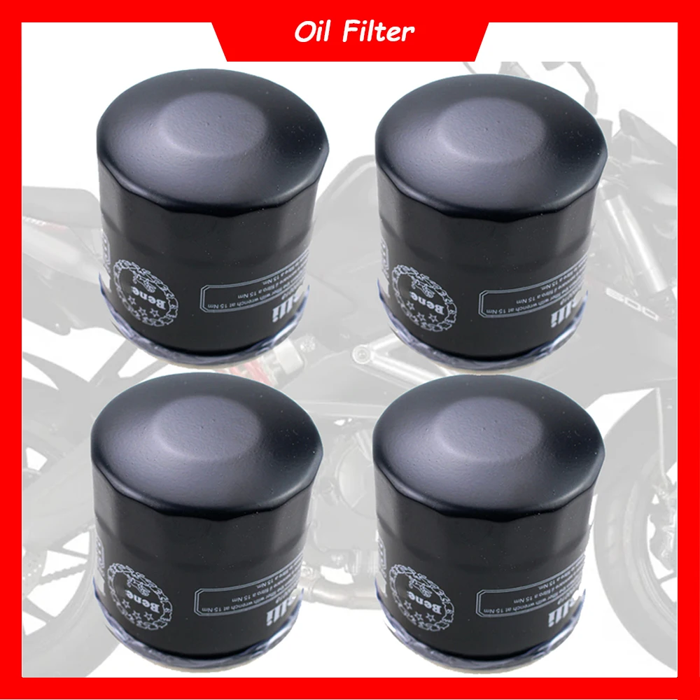 Motorcycle Engine Oil Filter For Benelli BN302 BN600 TNT300 TNT600 STELS 300/600 502C BJ500 TRK502 Leoncino 500 TNT600 TNT300