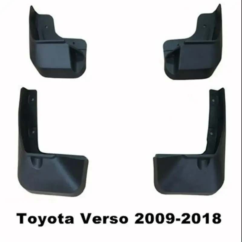 

Car Mudguards Automobile Fender PVC Plastic Tire Fenders Exterior Parts For Toyota Verso AR20 2009-2018