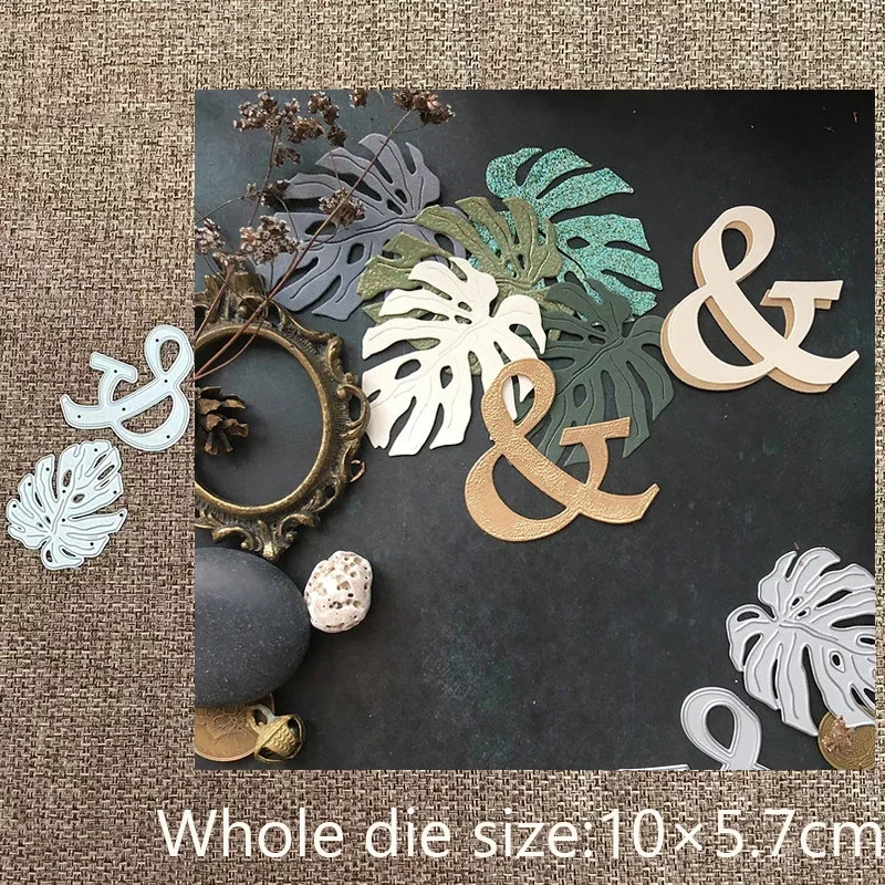 

New Design Craft Metal stencil mold Cutting Die Symbol leaf decoration scrapbook die cuts Album Paper Card Craft Embossing