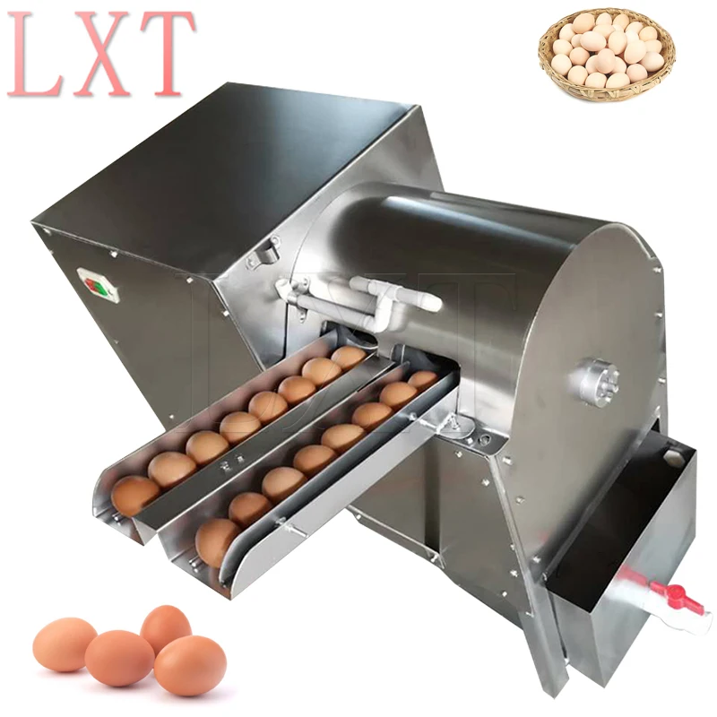 Egg Washing Machine Stainless Steel Duck Egg Cleaning Maker Family Use Goose Egg Cleaner