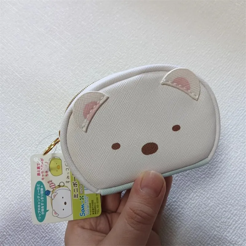 Corocoro Coronya Cat Sumikko Gurashi portamonete portafoglio Kawaii Cute Small Storage Bag Organizer portamonete portamonete