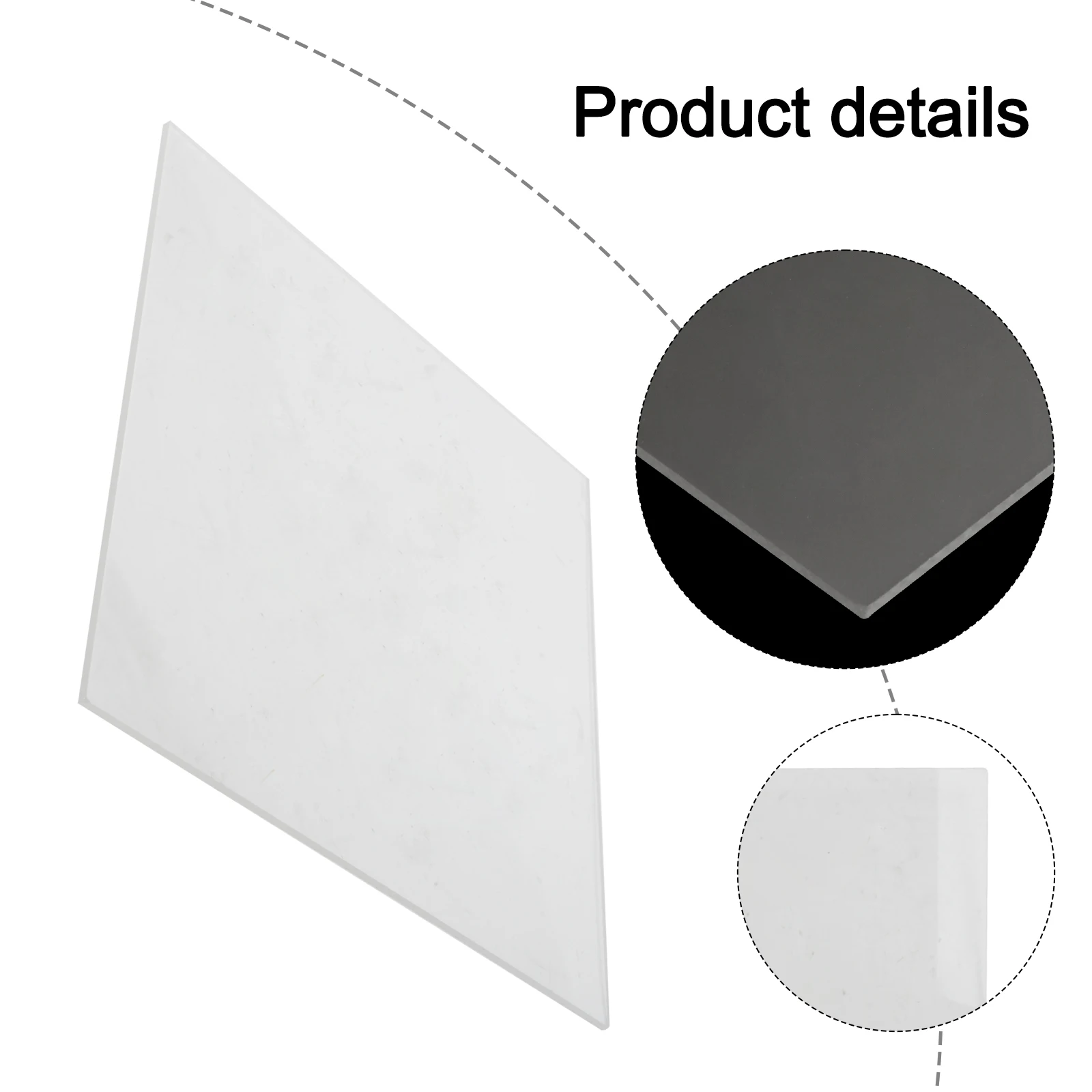 

1pc Acrylic Sheet For Greenhouse 3MM Acrylic Sheet For Greenhouse Glass Replacement Lightweight Garden Tools Spare Parts