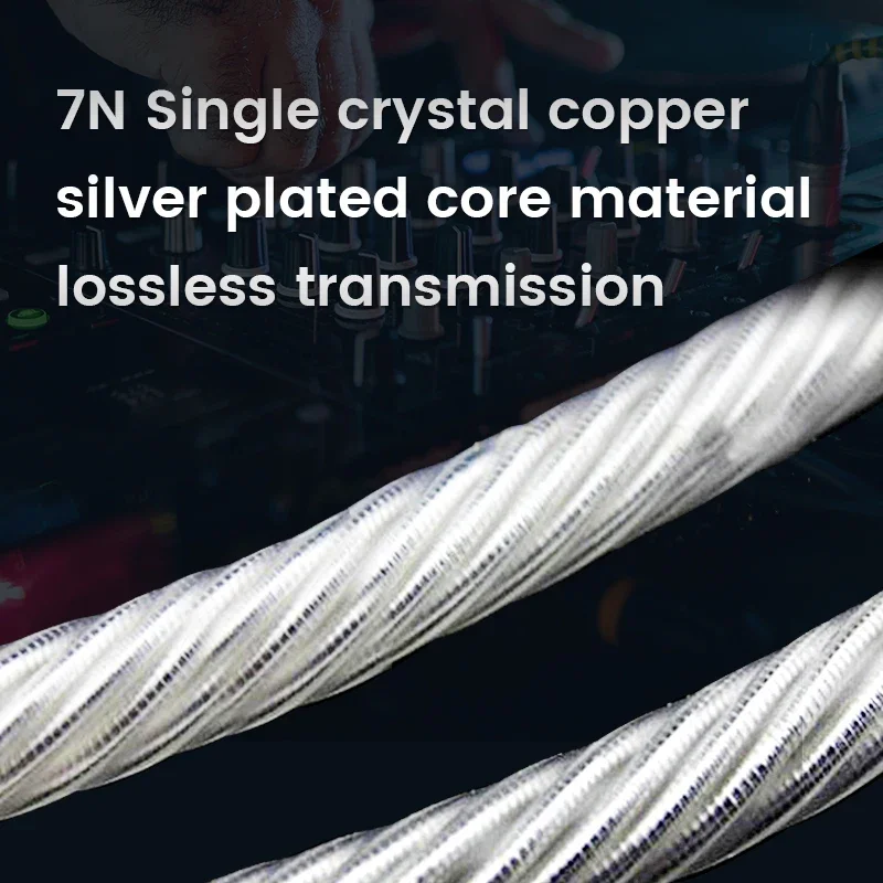 TODN 하이파이 실버 도금 스피커 케이블, 하이파이 시스템 Y 플러그 바나나 플러그 스피커 케이블, 하이엔드 7N OCC 스피커 와이어, 한 쌍