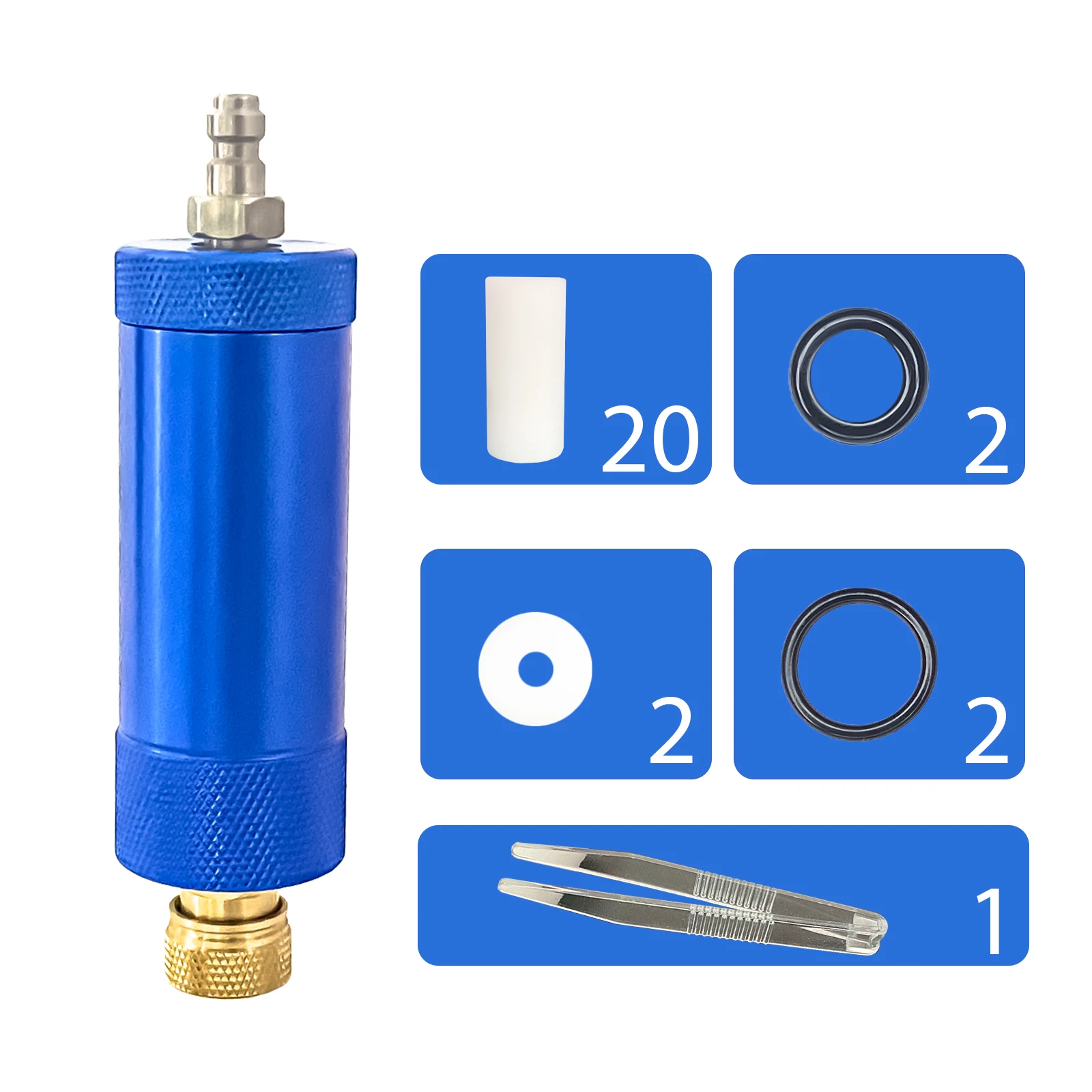 

Воздушный компрессор Масло-водоотделитель Фильтр Воздушный насос высокого давления Простой наполнитель Сепаратор масла и воды Сепаратор давления для дайвинга